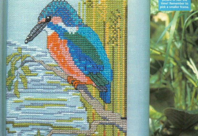 A bird on the river cross stitch pattern (1)