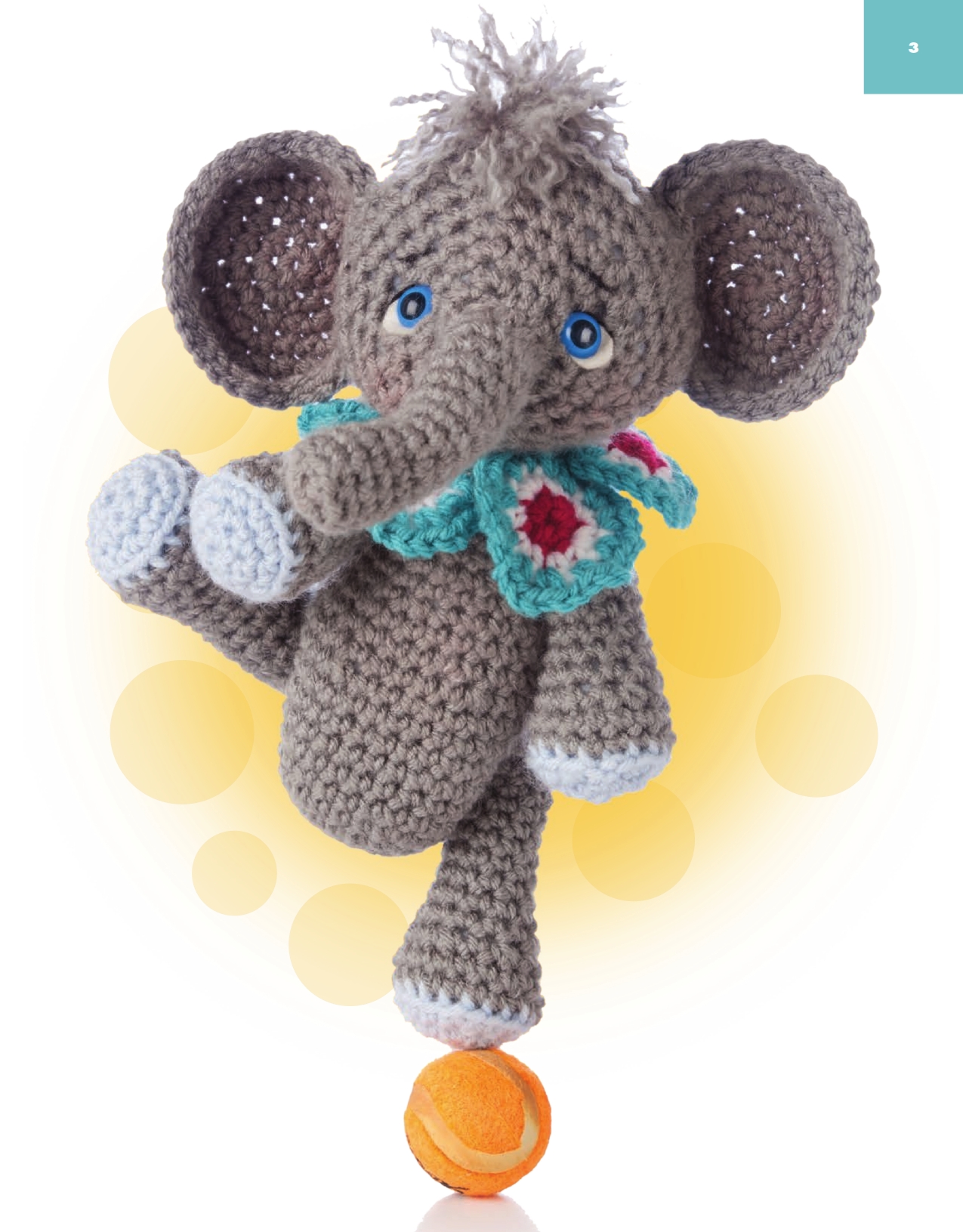 Acrobat elephant amigurumi pattern (2)