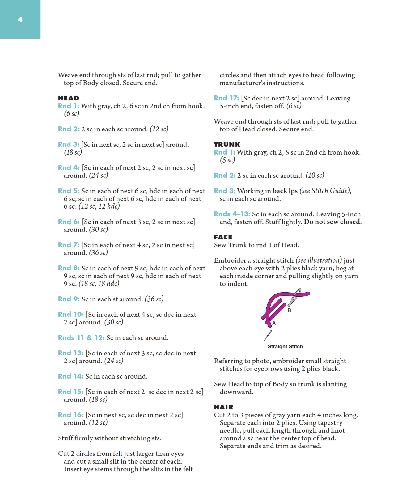 Acrobat elephant amigurumi pattern (3)