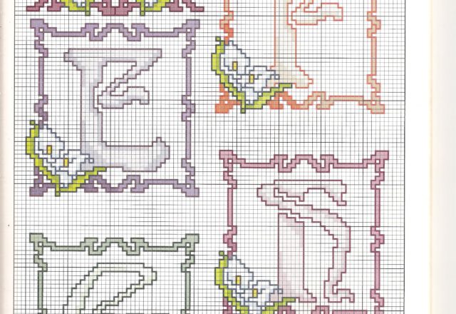 Alphabet calla lily (2)