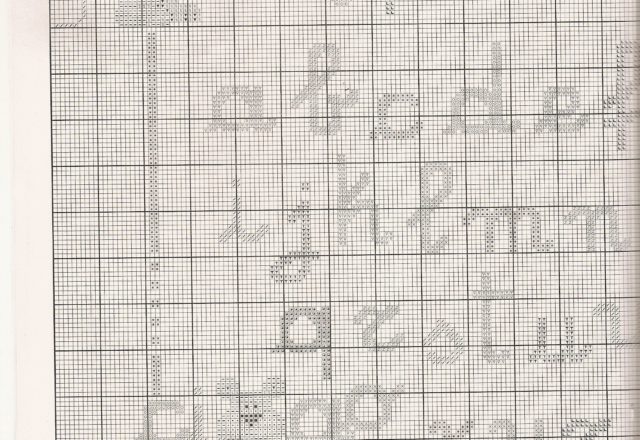 Alphabet letter as clothes hanging (3)