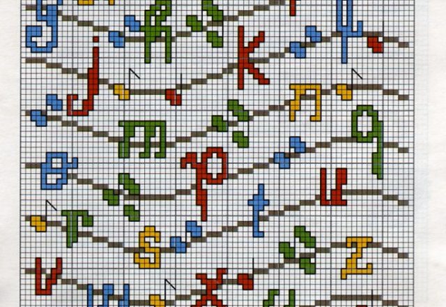 Alphabet musical notes