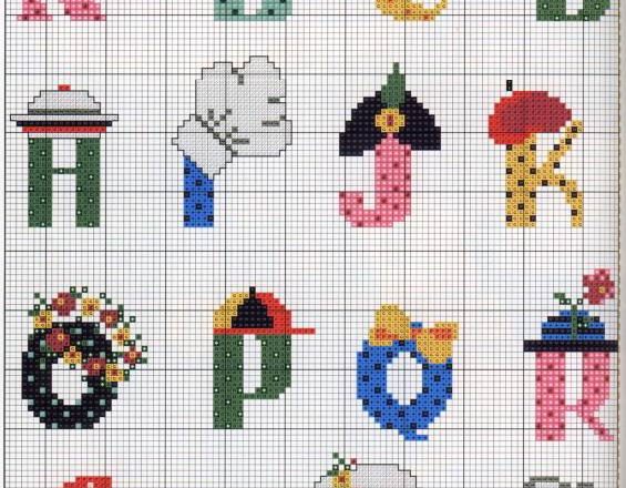 Alphabet various hats (1)