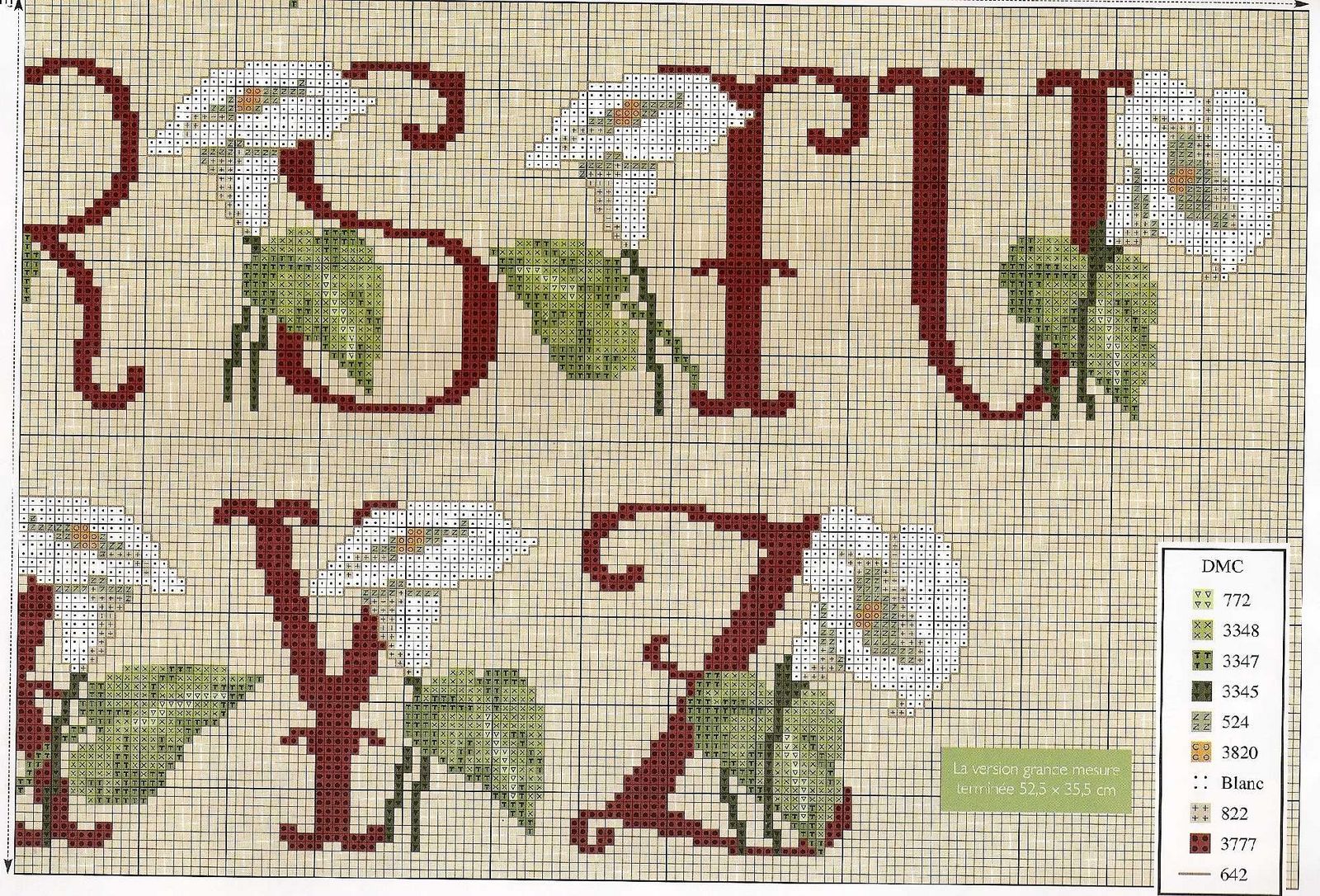 Alphabet with calla lily flowers (4)