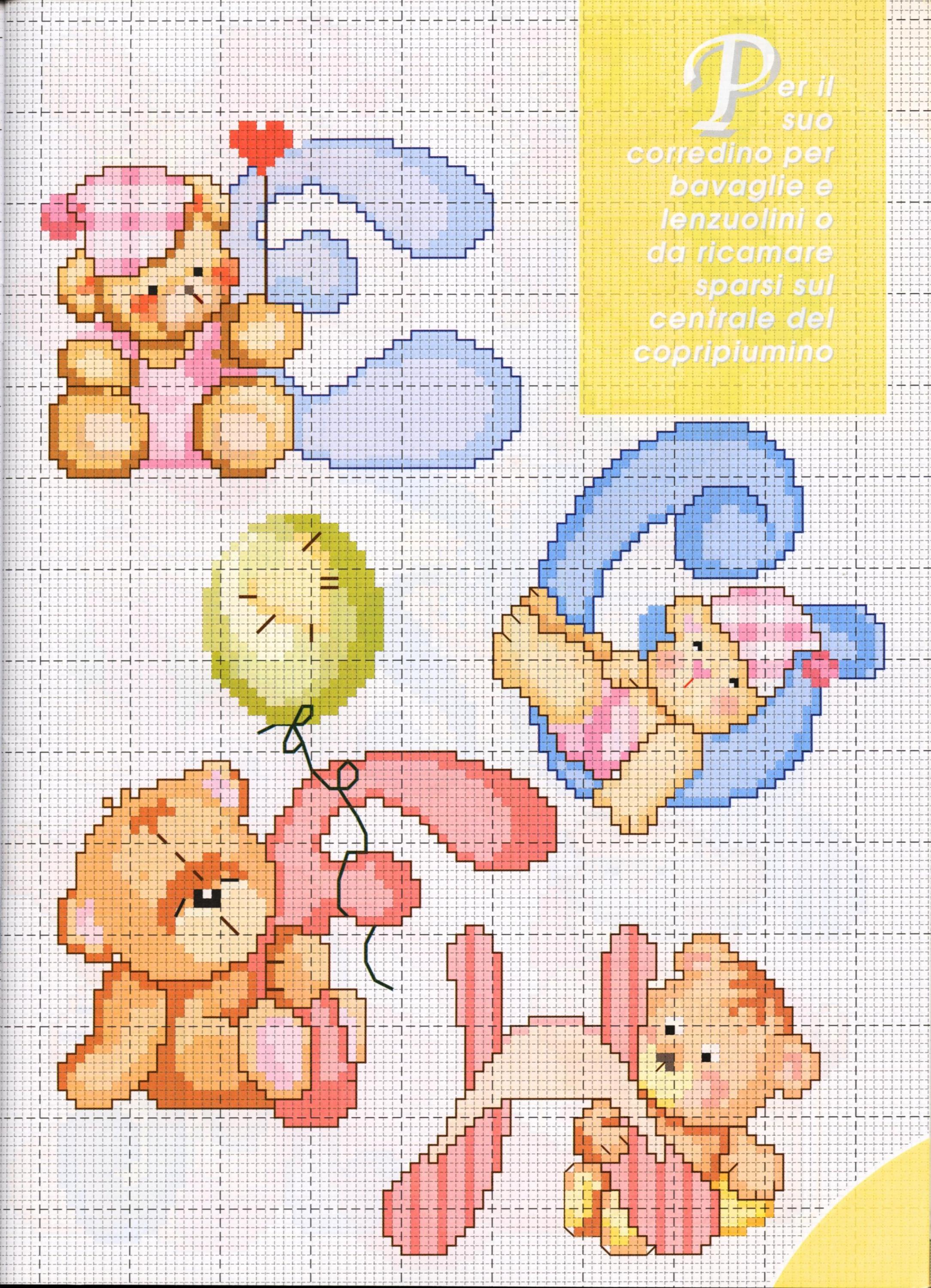 Alphabet with sweet and tender teddy bears (1)