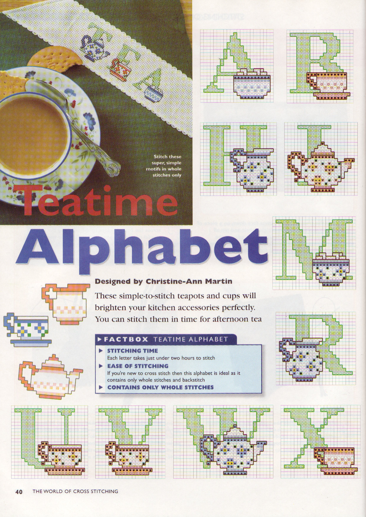 Alphabet with tea cups and teapots (1)