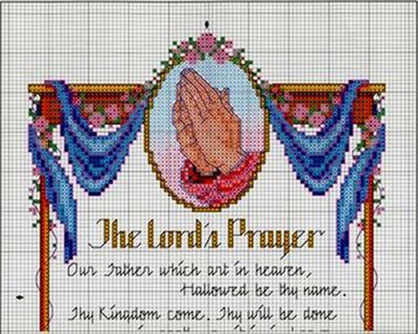 Altar corss stitch pattern