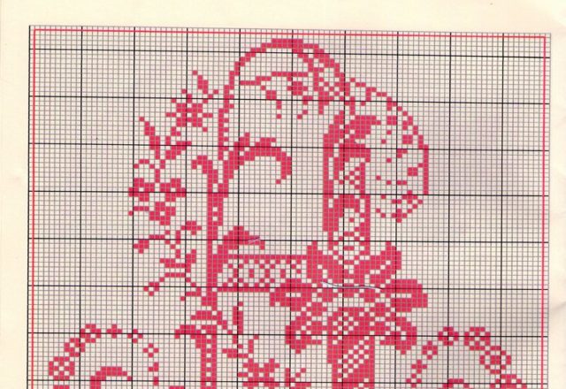 Ancient old cross stitch alphabet (1)