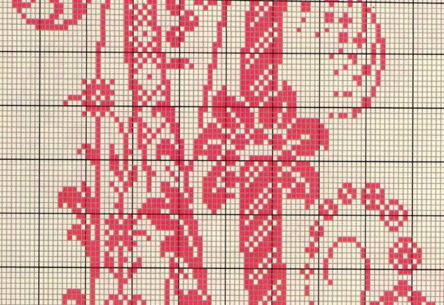 Ancient old cross stitch alphabet (12)