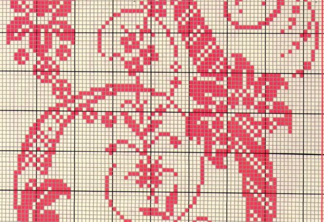 Ancient old cross stitch alphabet (15)