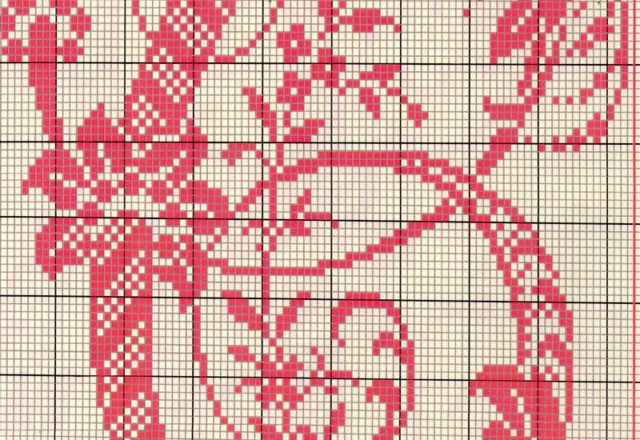 Ancient old cross stitch alphabet (3)