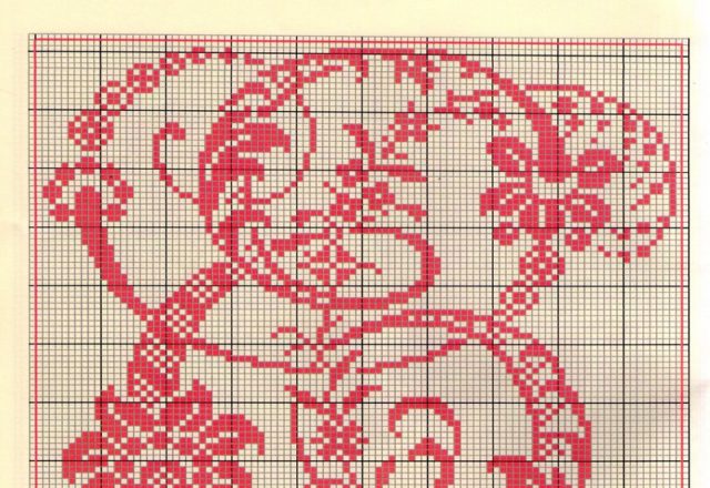 Ancient old cross stitch alphabet (6)