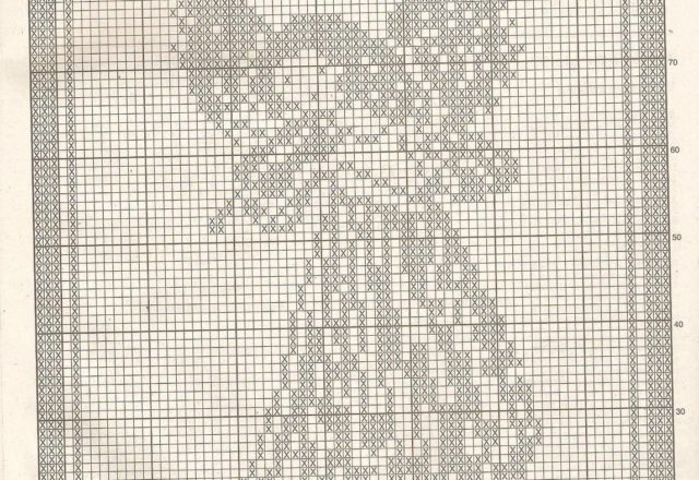 Angel Border Filet and doily (2)