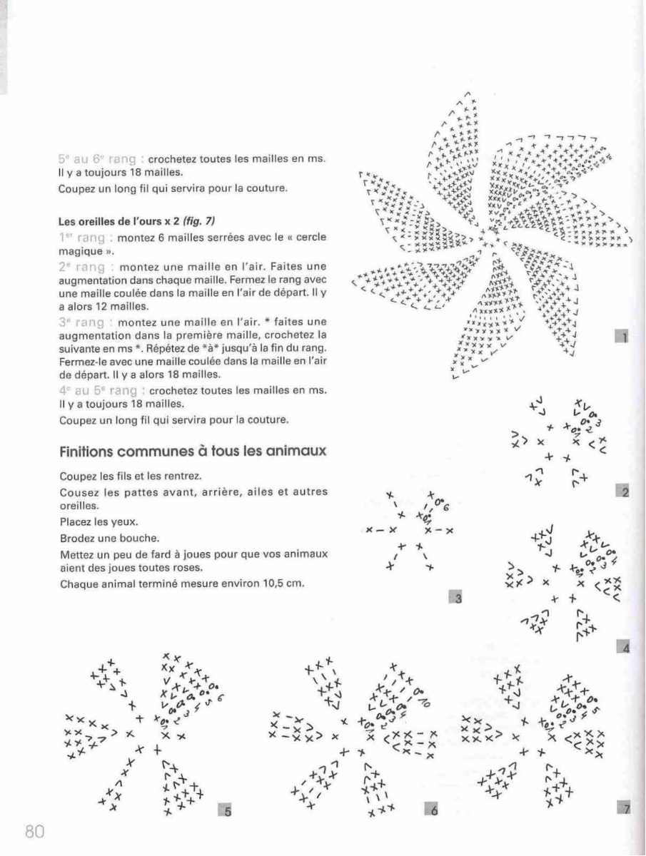 Animals ball amigurumi pattern 1 (4)