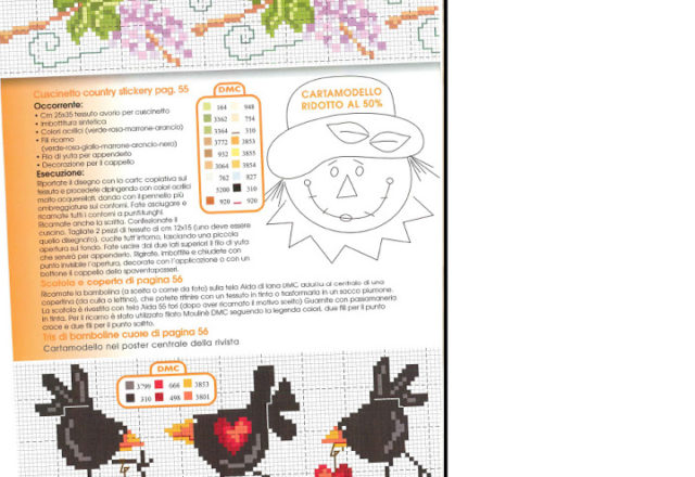 Animals crows grapes