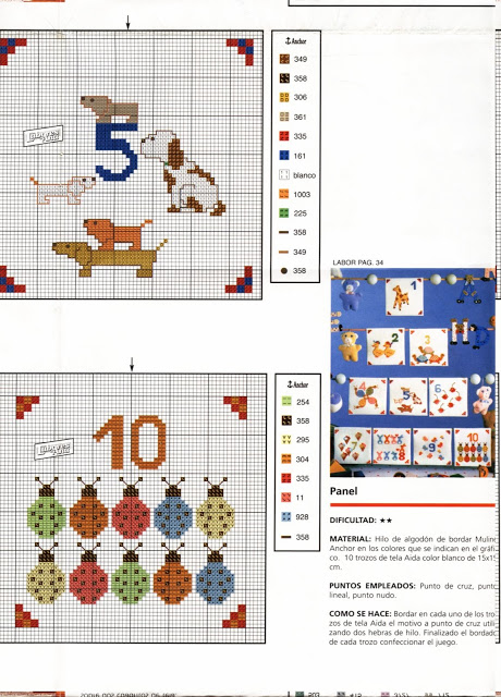 Babies numbers and animals (5)