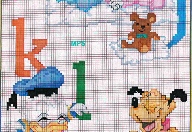 Baby Disney alphabet Mickey and Minnie (2)