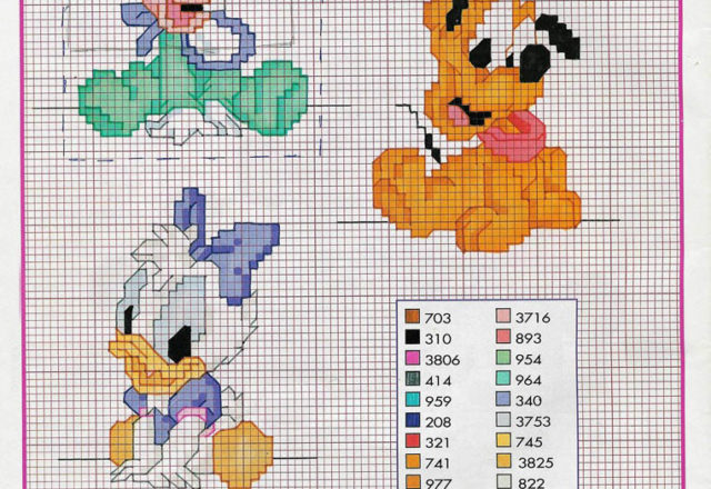 Baby Goofy Daisy Duck Pluto