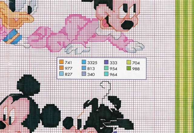 Baby Pluto Daisy Duck Donald Duck Mickey Mouse Minnie (2)