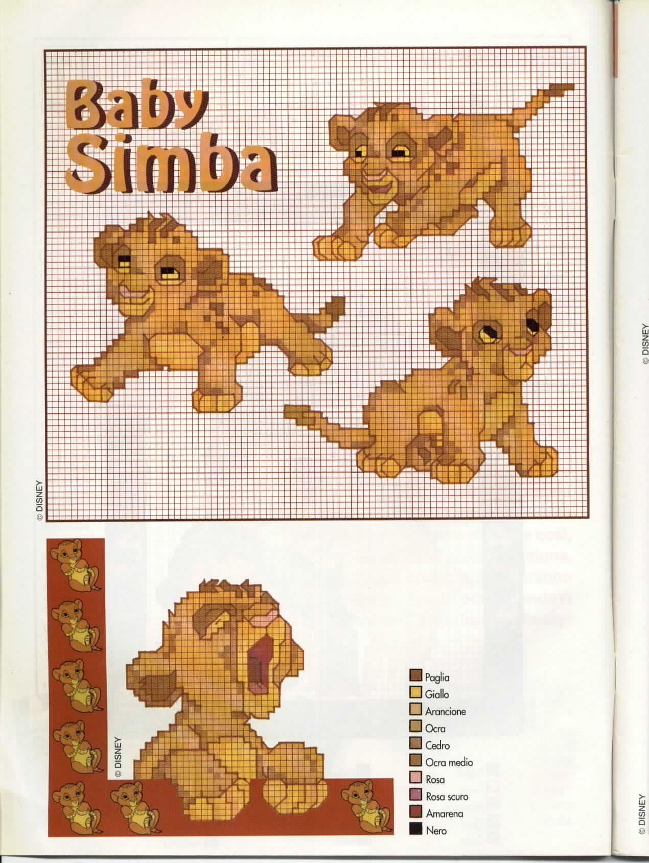 Baby Simba from The Lion King