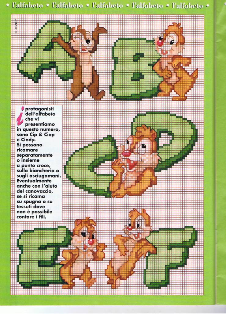 Baby alphabet Chip and Dale (1)