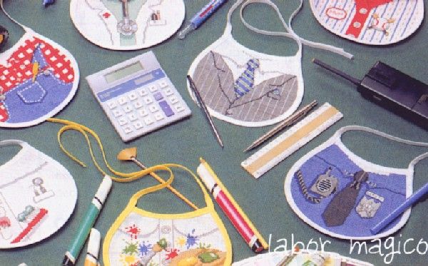 Baby bibs the professions (10)