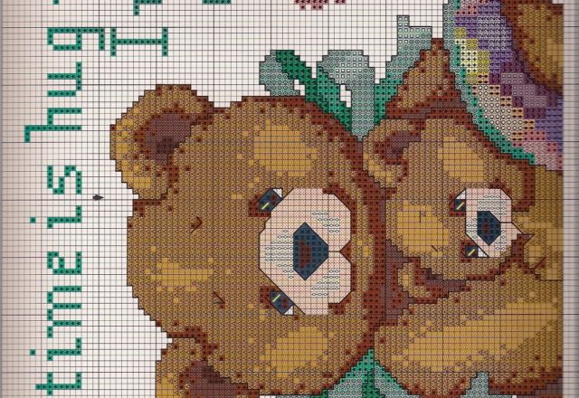 Baby blanket with bears (2)