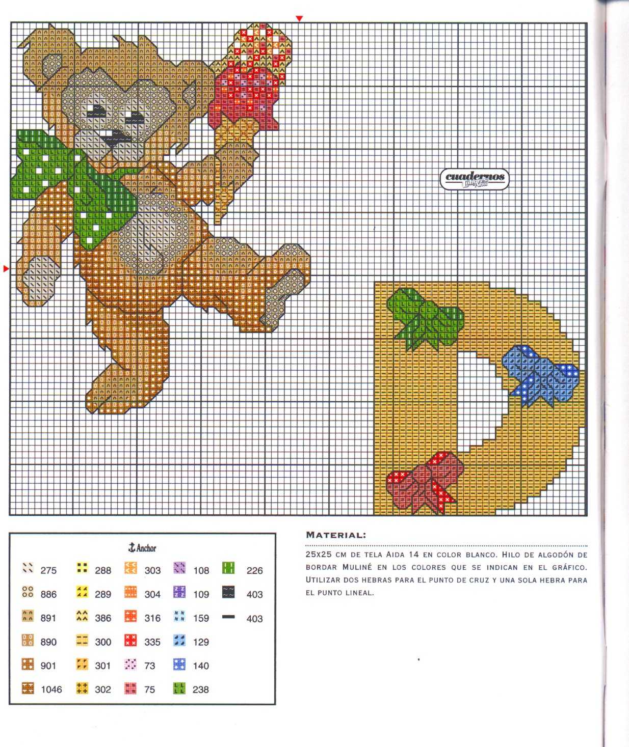 Baby cross stitch alphabet with teddy bears (4)