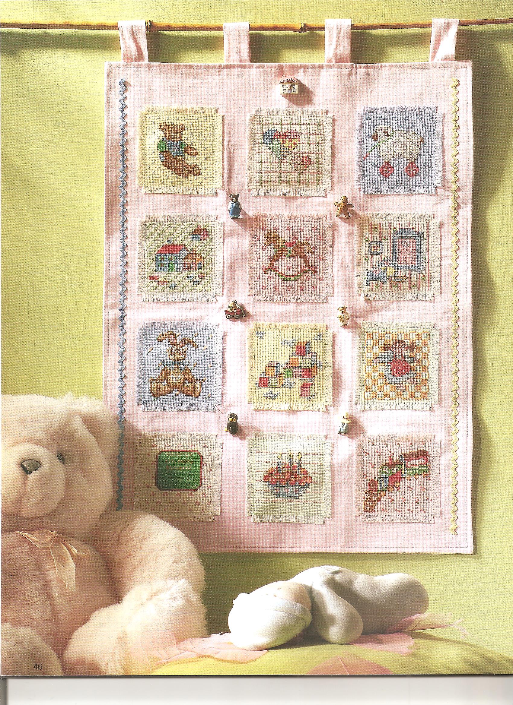 Baby cross stitch pattern a toy a month with alphabet (1)