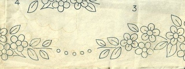 Baby sheet free hand embroidery design (1)