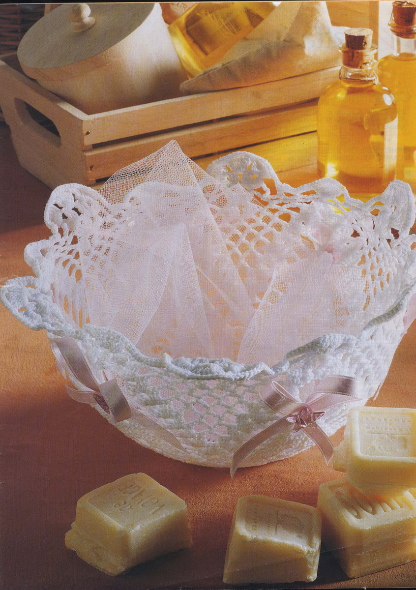 Beautiful crochet bowl starched (1)