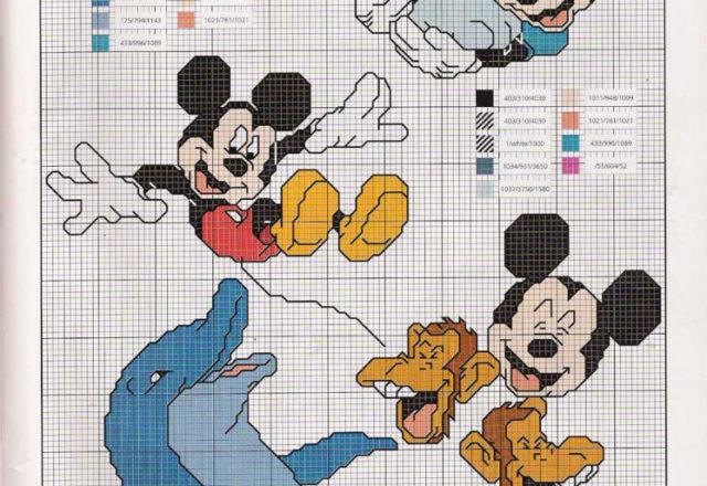 Beautiful cross stitch Disney (3)