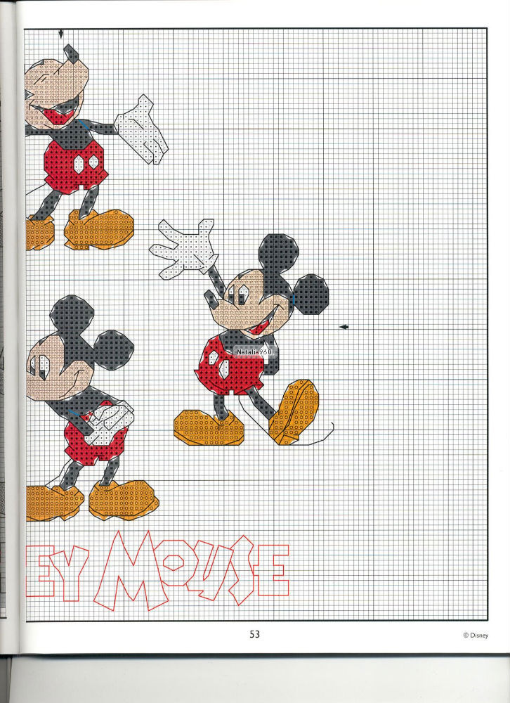 Beautiful cross stitch Disney (6)