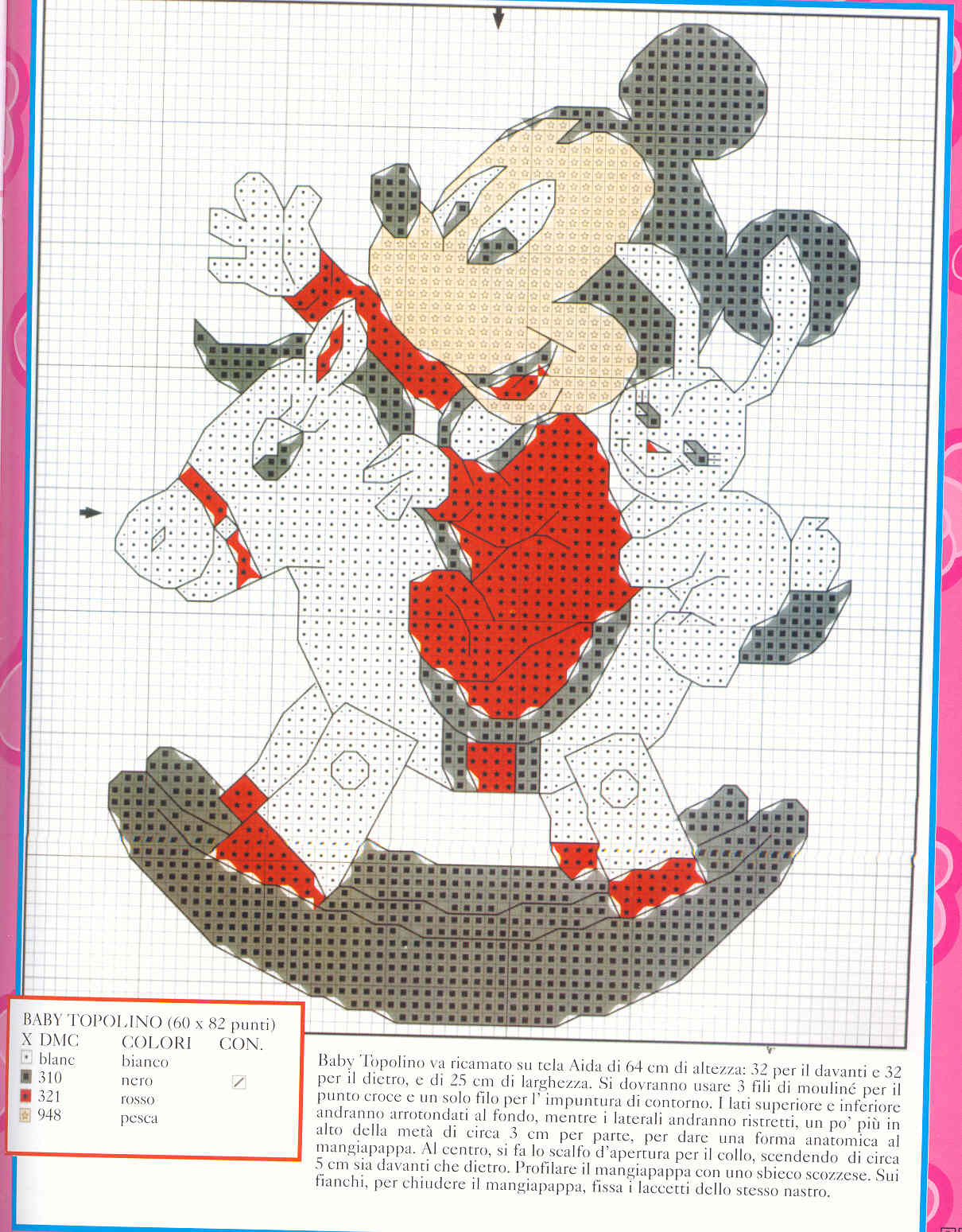 Beautiful cross stitch patterns Disney baby (1)