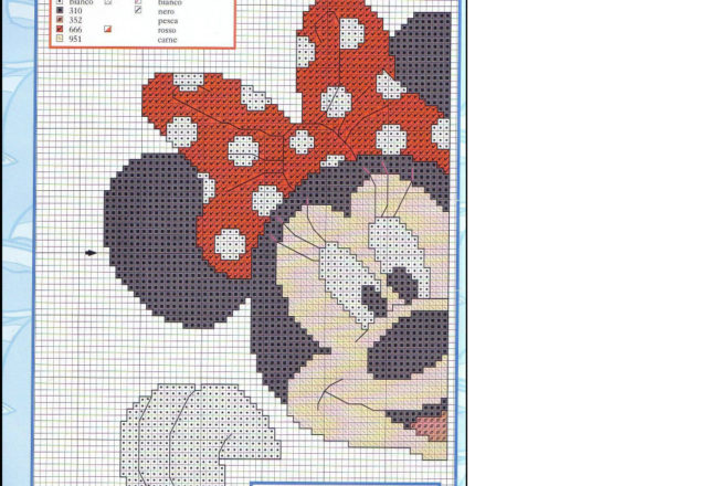 Beautiful cross stitch patterns Disney baby (4)