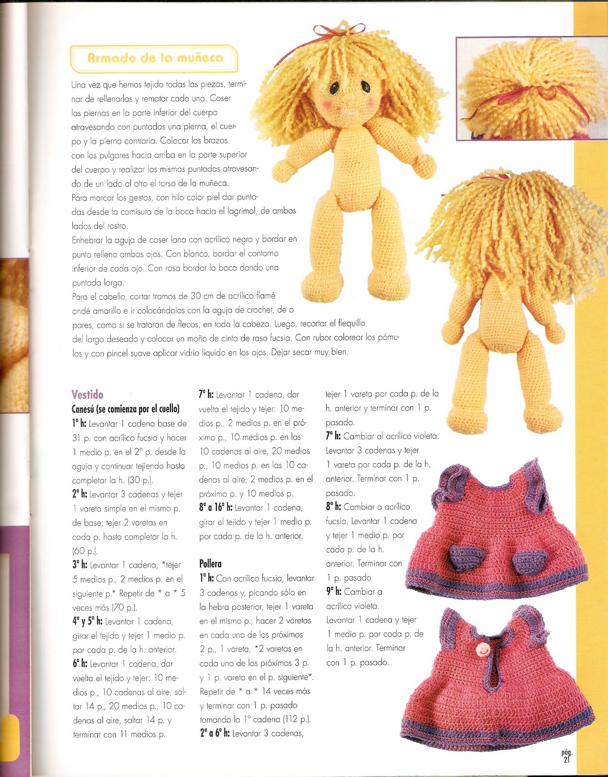 Beautiful doll amigurumi pattern 1 (4)