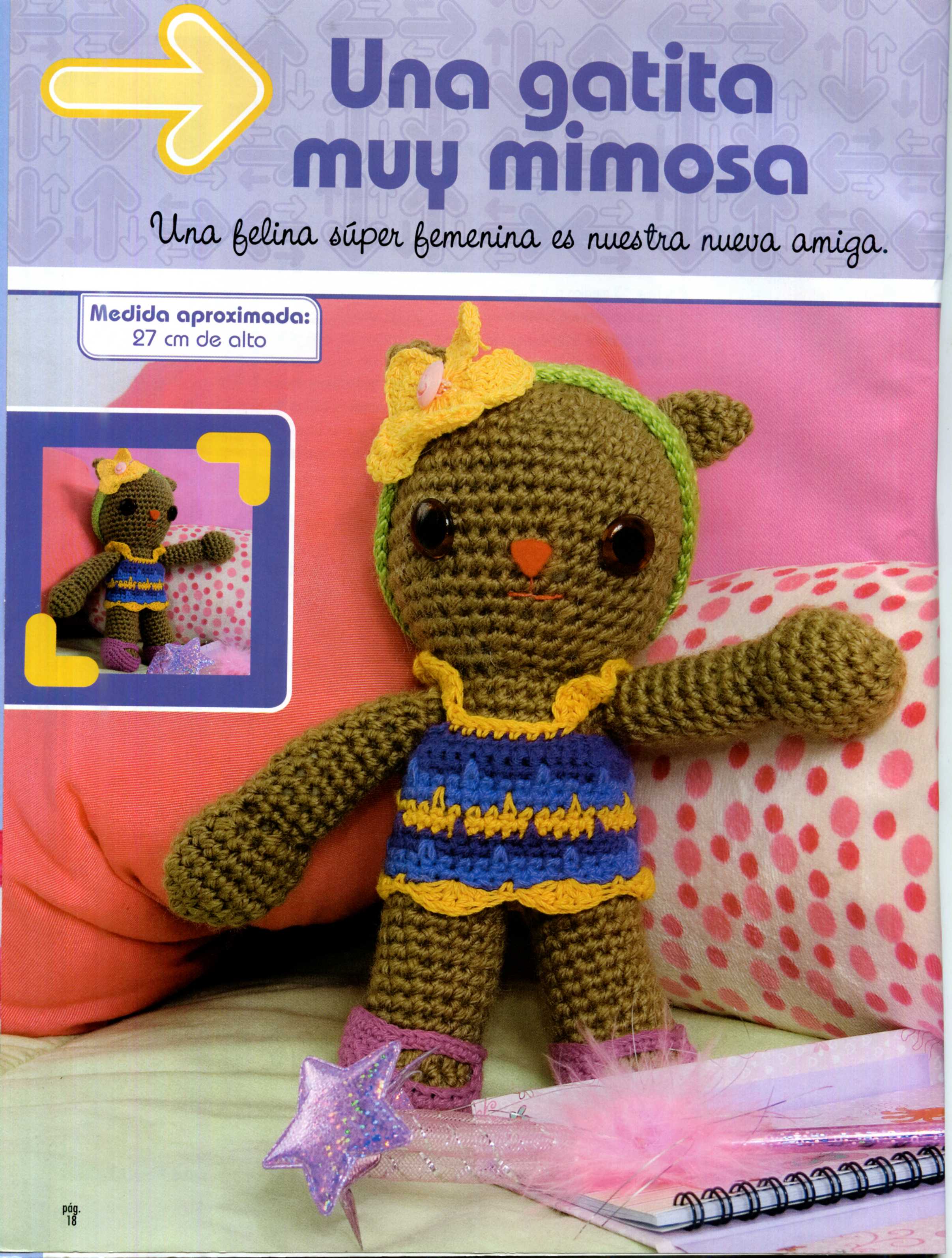 Beautiful kitty amigurumi patterns (1)