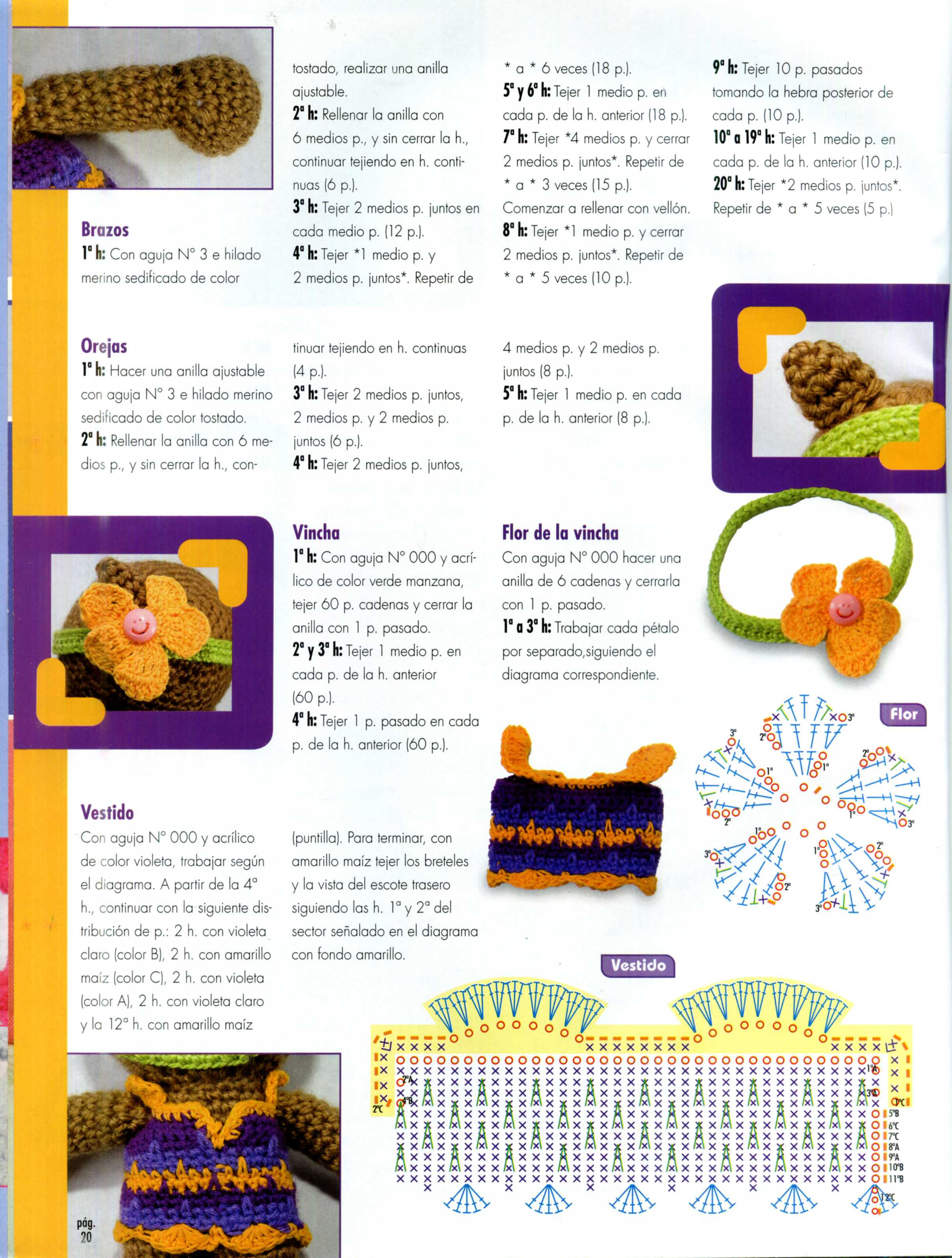 Beautiful kitty amigurumi patterns (3)