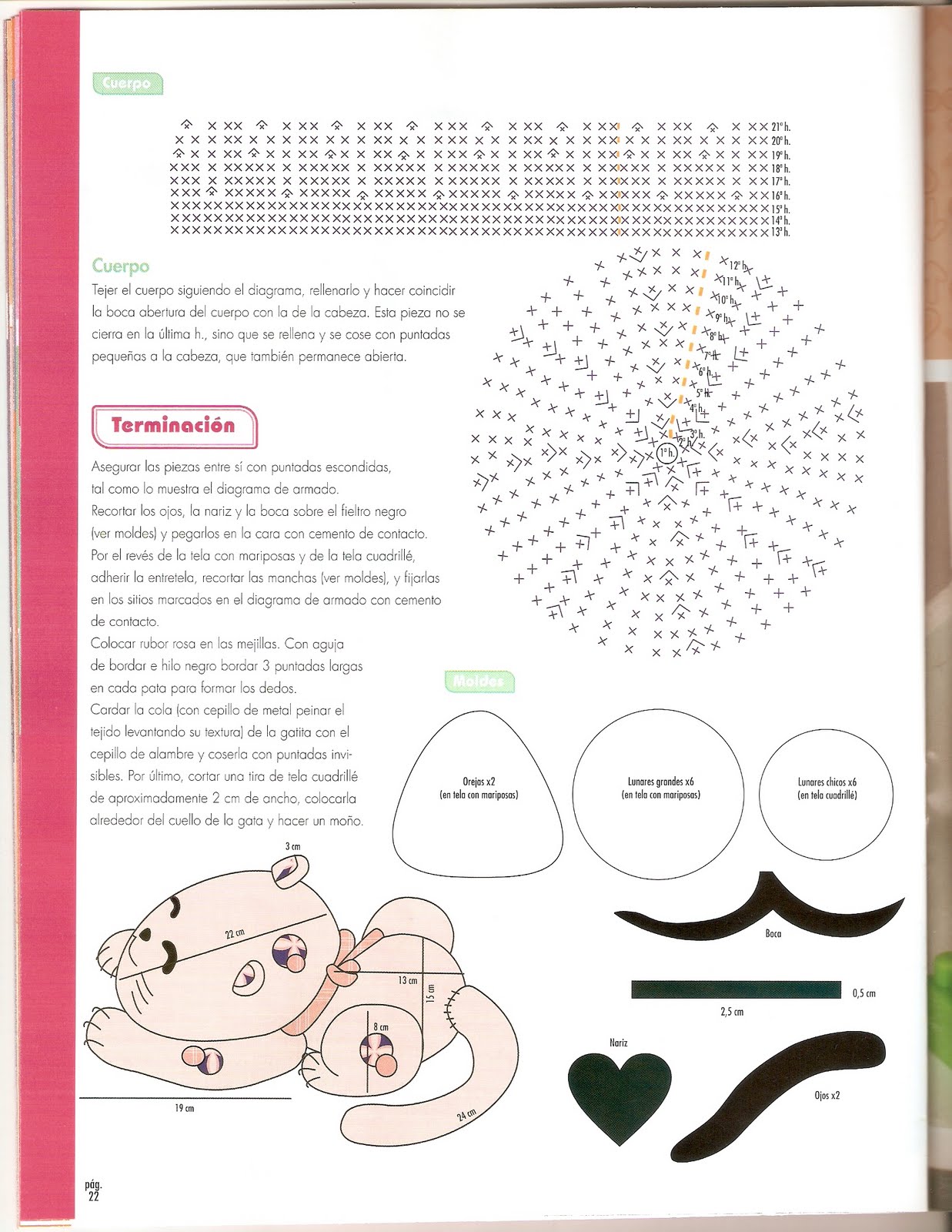 Big cat amigurumi pattern 1 (5)