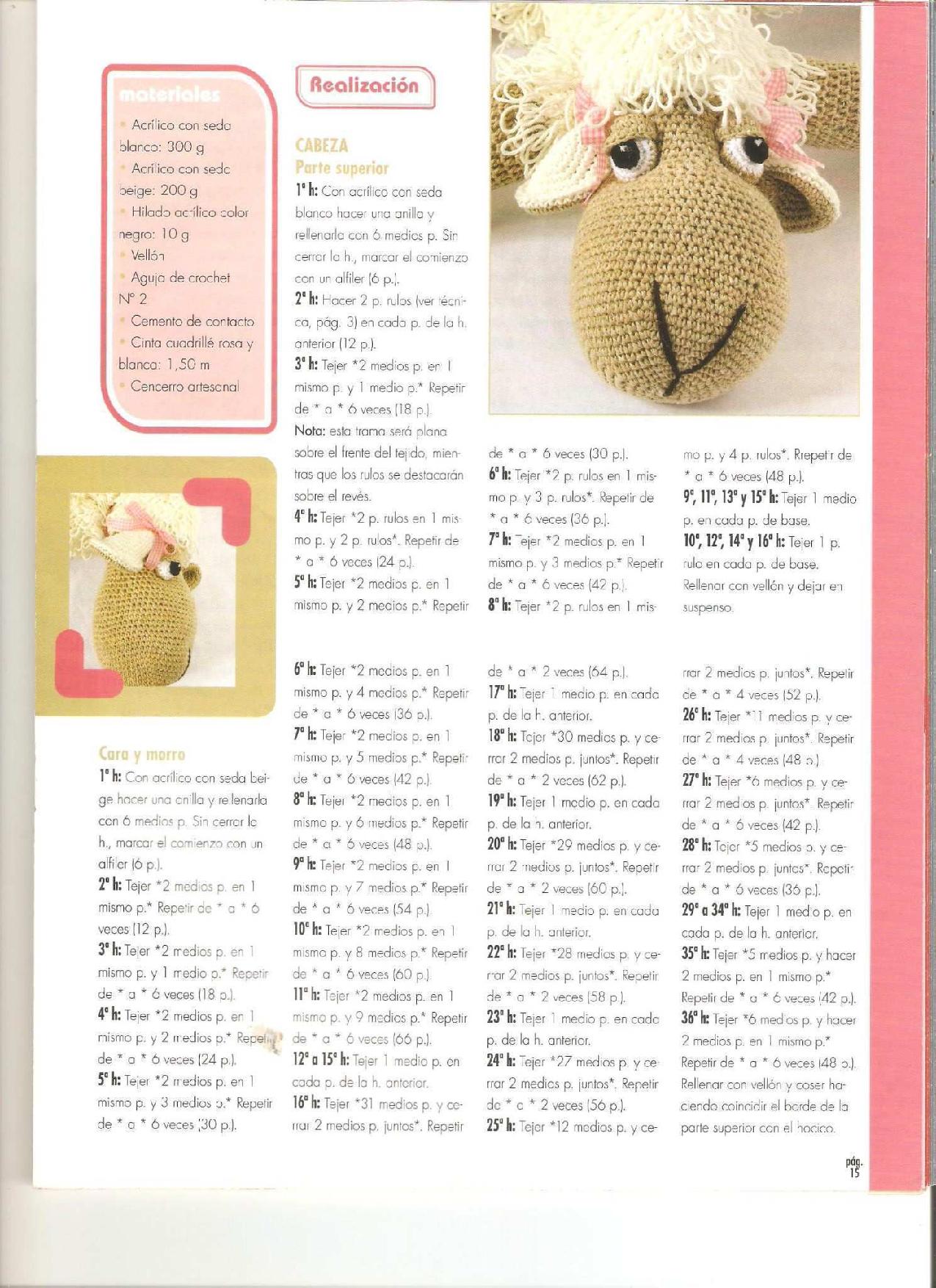 Big sheep amigurumi pattern (2)