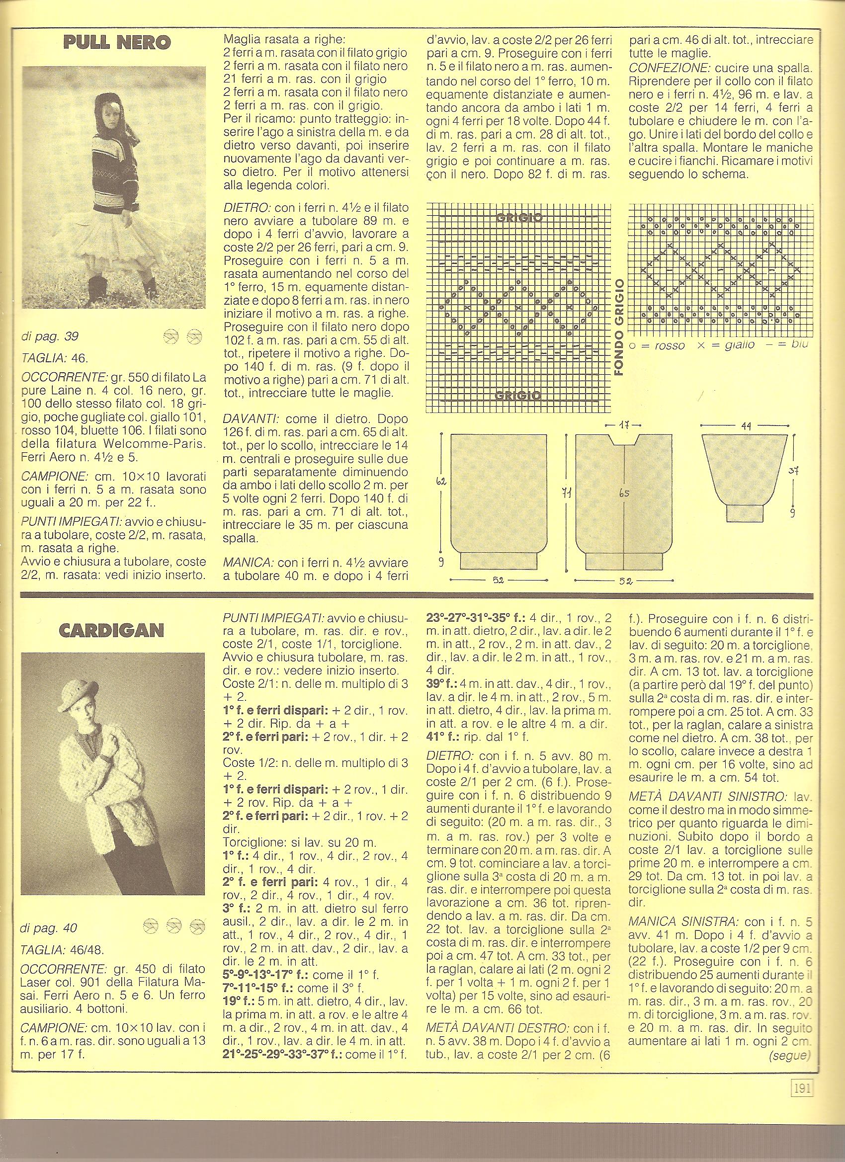 Black pull rhombus knitting pattern (2)