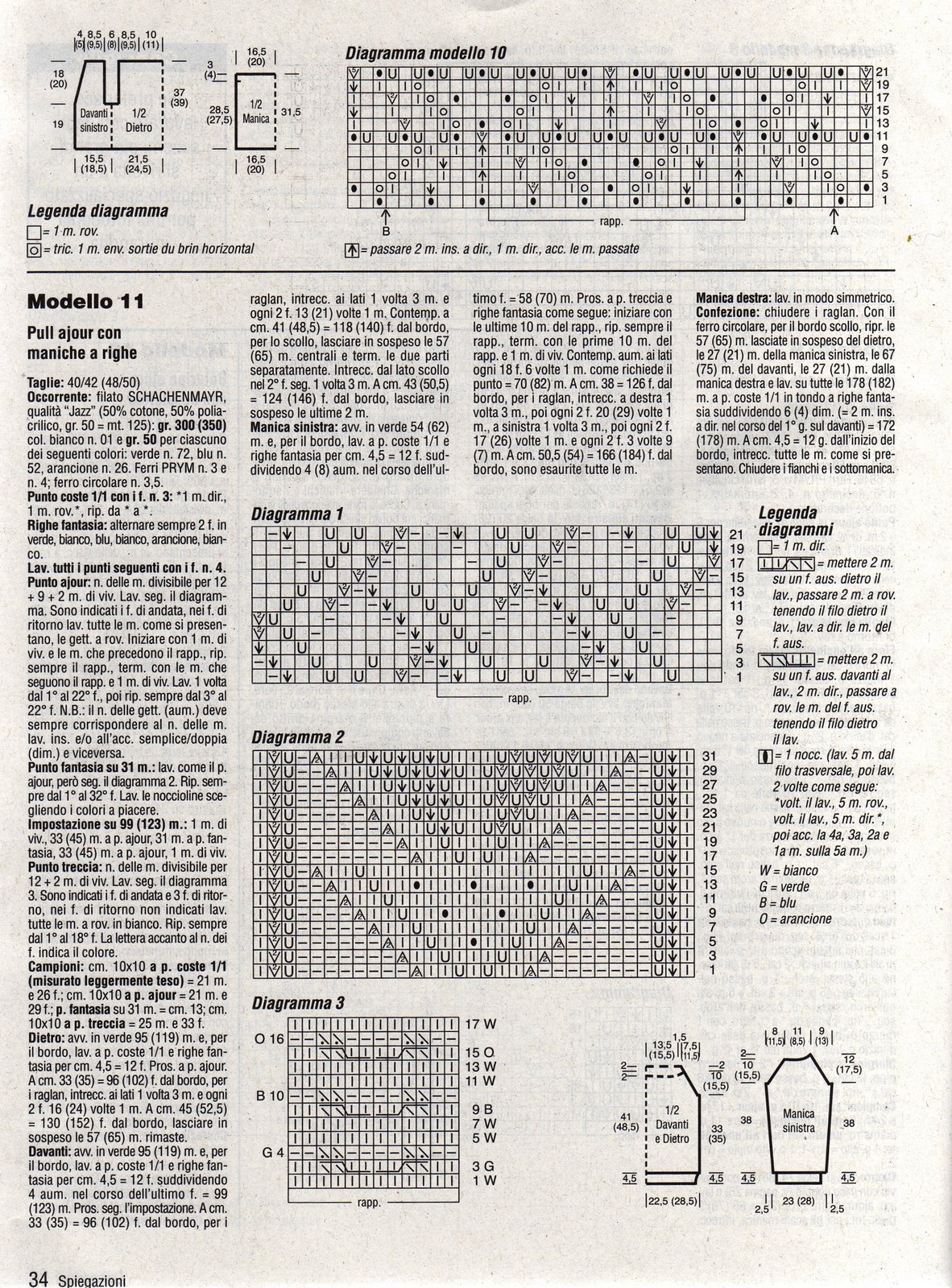 Bolero with flowers knitting pattern (3)