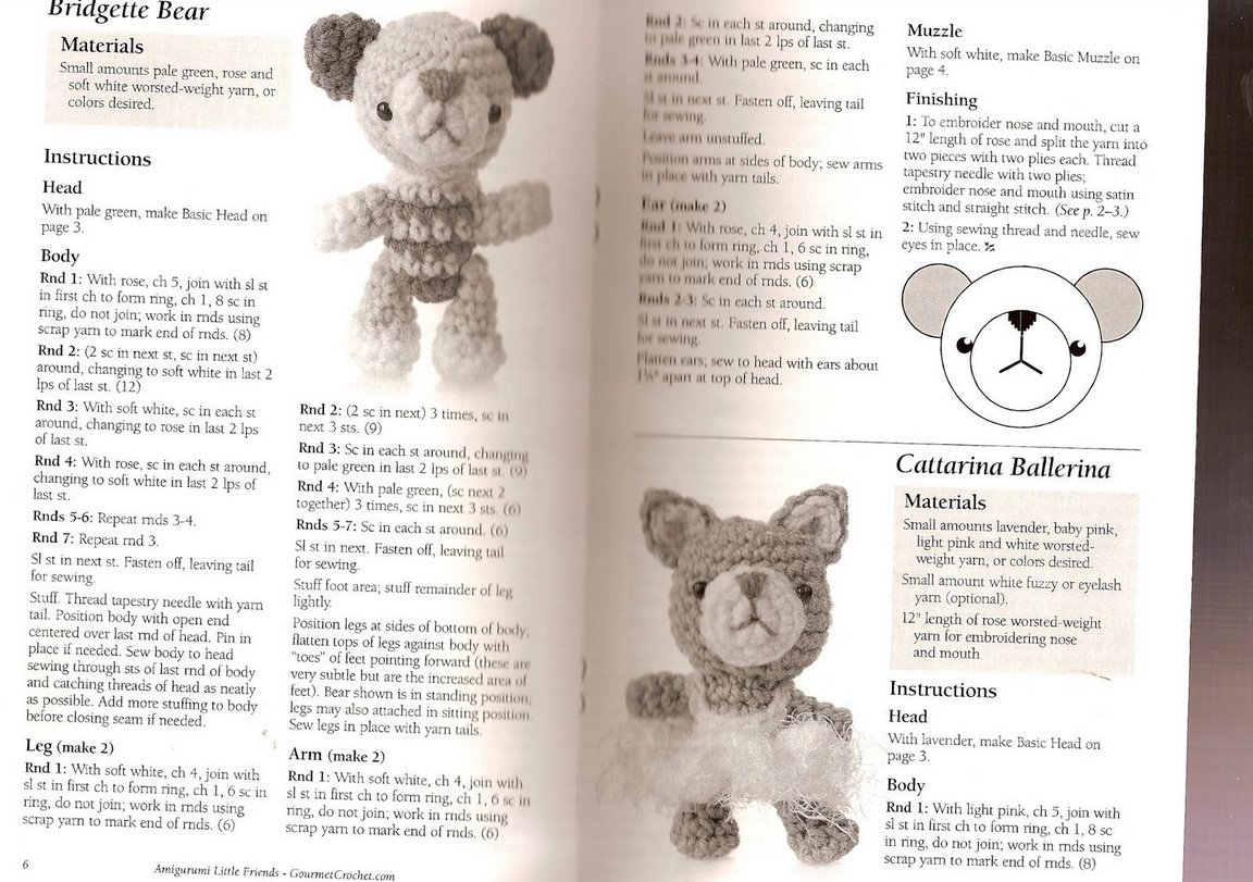 Cattarina fox amigurumi pattern (2)