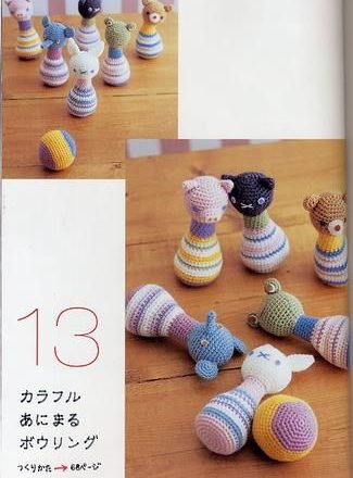 Checkers with animals amigurumi pattern 1 (1)