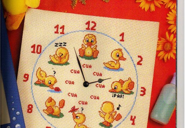 Children clock ducks (1)