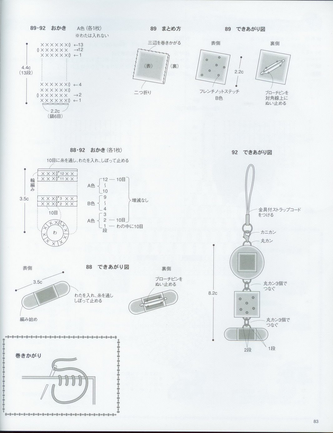 Chocolate cookies from the oven amigurumi pattern 1 (3)