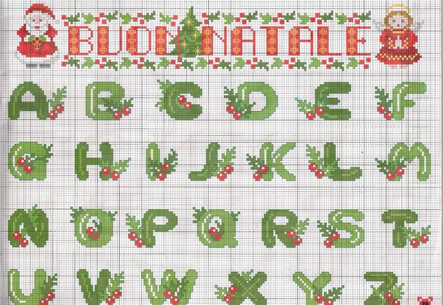 Christmas alphabet