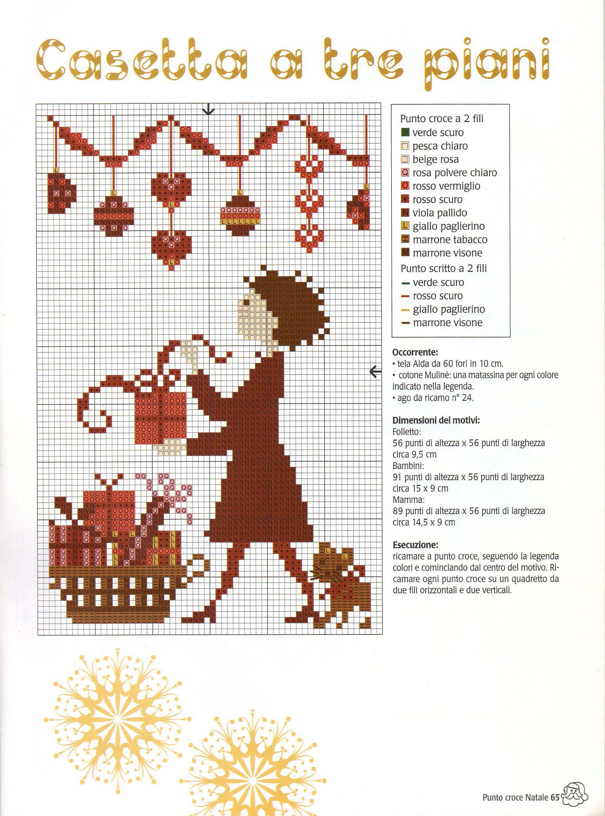 Christmas house on three flours (2)