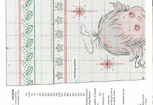 Christmas stocking with angels (1)