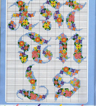 Colorful alphabet (4)